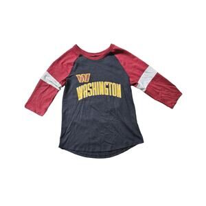 NWT Women's Nike nfl Washington three quarter sleeve tee